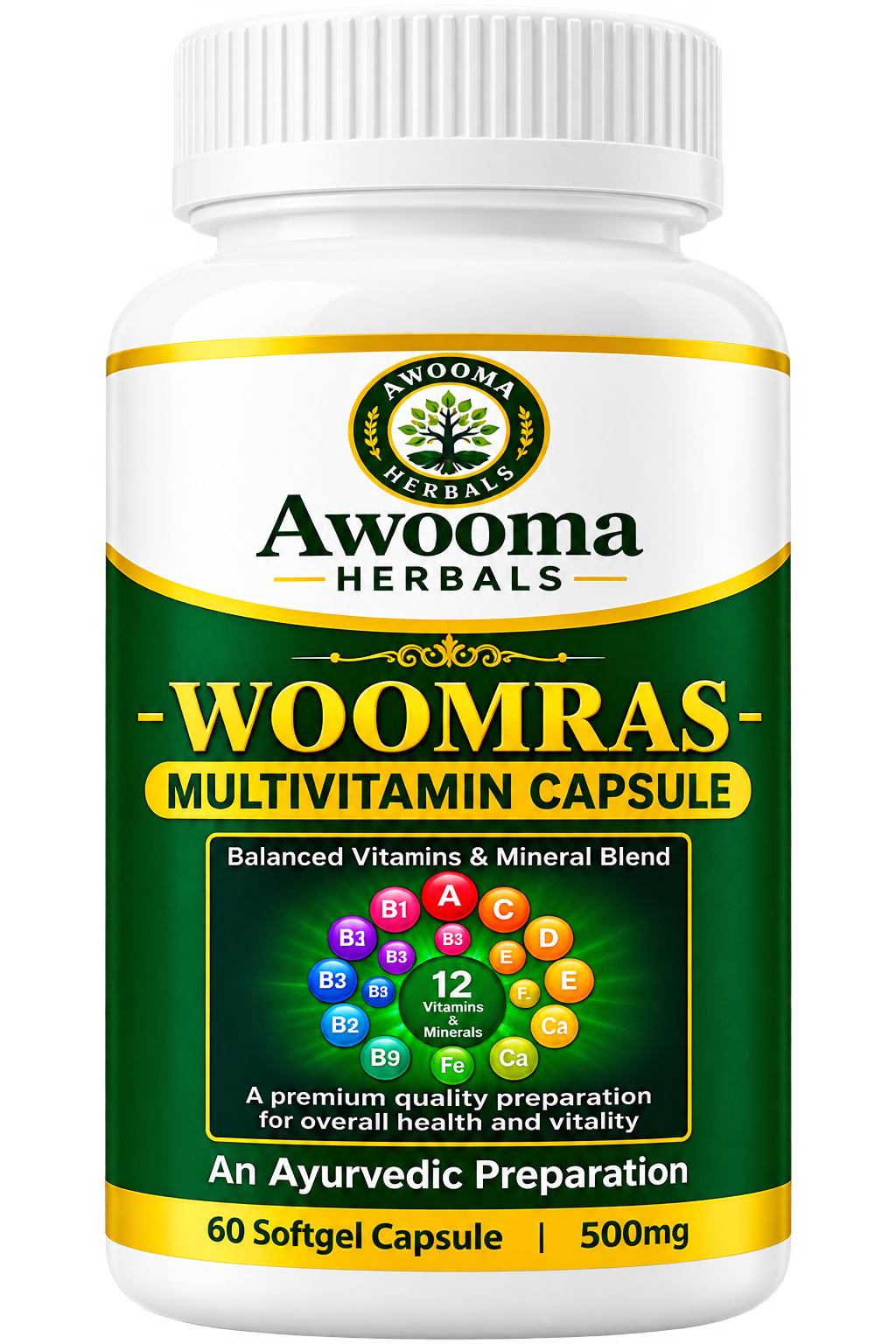 WOOMRAS MULTIVITAMIN CAPSULE